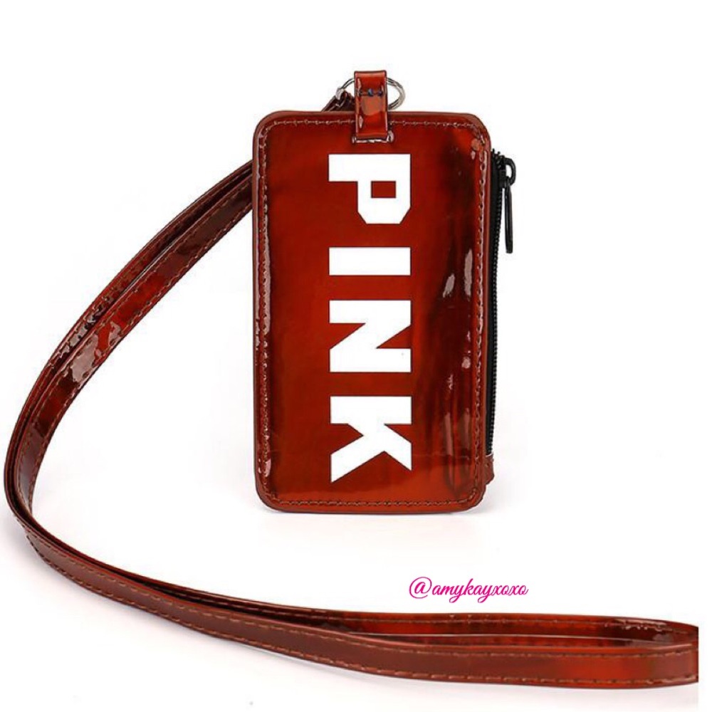 Victoria's Secret PINK Hologram ID Wallet Lanyard - Picture 3 of 3